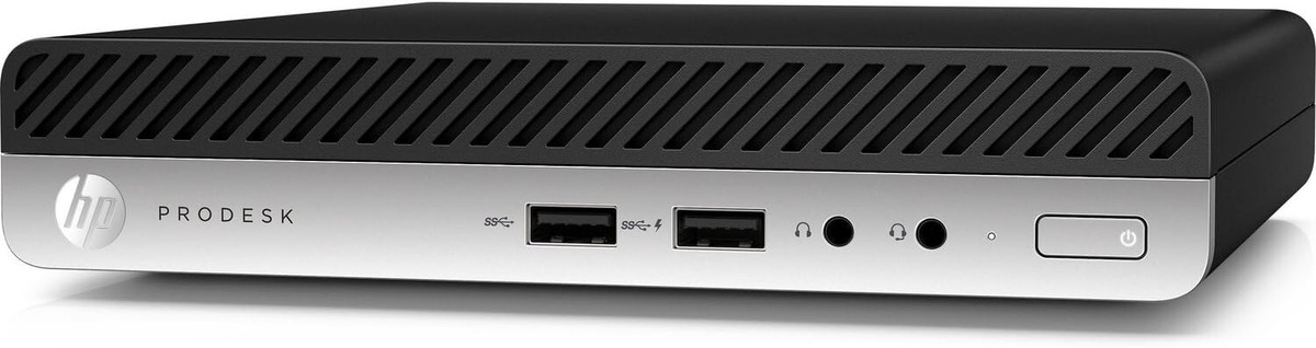 ミニPC HP ProDesk 400 G3 DM Core i3-6100t 8GB HP ProDesk 400 G4 Mini Core i3-8100T 8GB RAM 256GB NVMe SSD