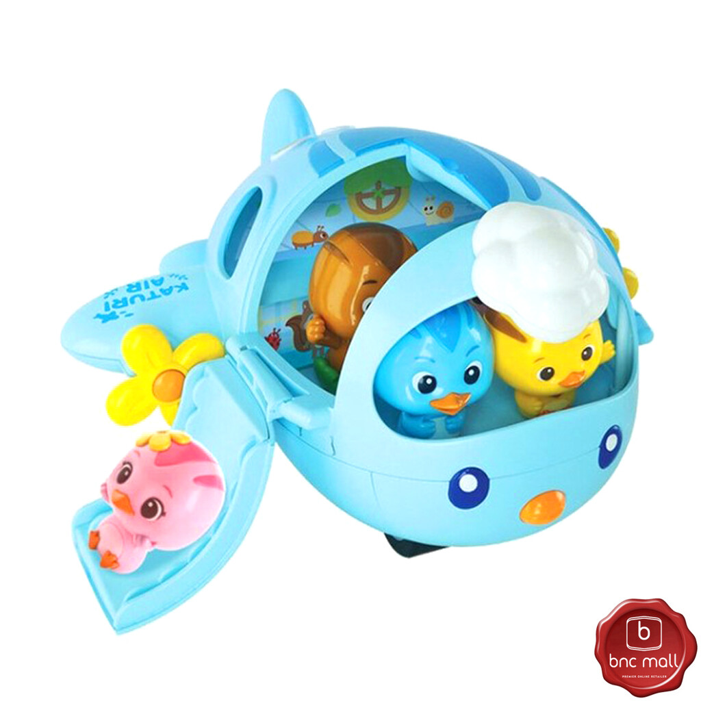 Mom Katuri Baby Bird Doll Airplane Toy Kids Role Play 4 Figure Sound eBay