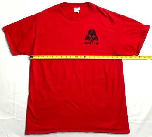 Star Wars Summer Camp Red Short Sleeve T Shirt Size L - Picture 5 of 6