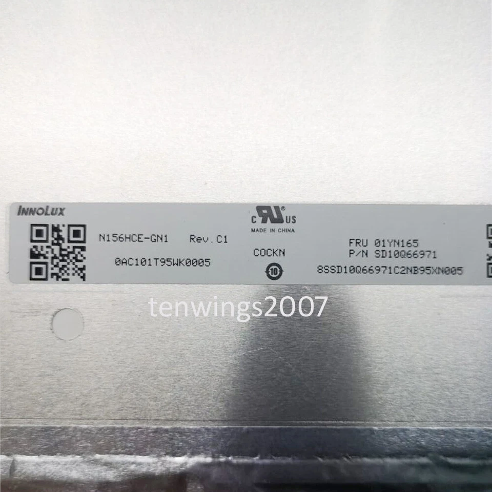 500nit HDR 15.6" FHD PORTÁTIL PANTALLA LCD EXACTA N156HCE-GN1 CMN150C NO TÁCTIL 30Pin Foto 2 de 2