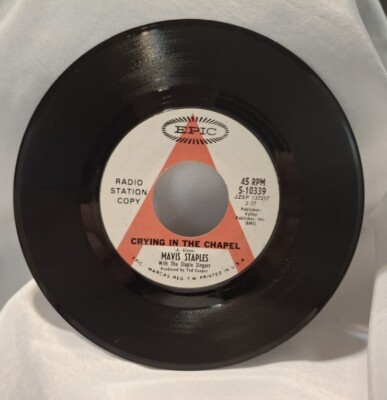 MAVIS STAPLES & STAPLE SINGERS Crying in the Chapel / Nothing Lasts Forever RARE