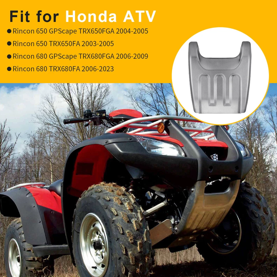 Front Skid Plate For HONDA Rincon 650 2003-05 Rincon 680 2006-2023 81160-HN8-000 - Image 3 of 4