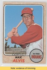 1968 Topps Max Alvis #340 READ 0c4