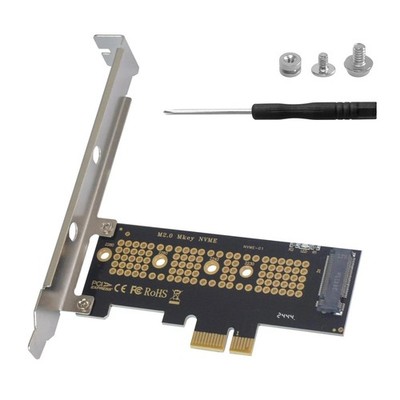 M.2 Nvme Ssd to Pci-e 4.0 X1 Adapter, Pci-e M.2 Nvme Expansion Card, M.2 Nvme...