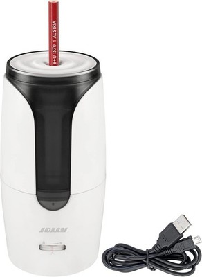 JOLLY Spitzmaschine -HERBERT- mit Akku elektrisch 6-12mm schwarz / weiß