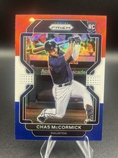 2022 Panini Prizm - Chas McCormick #100 Red White & Blue Prizm (RC)