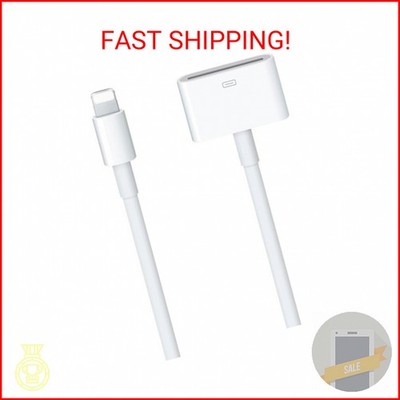 [Apple MFi Certified] Lightning to 30 Pin Adapter for iPhone, 8 Pin to 30 Pin Ch