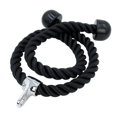 Corde triceps Titr Down Cable Nylon 55 pouces pour Forearm Exercice Gym - Photo 1/4