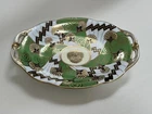 STUNNING RARE NORITAKE ART DECO PORCELAIN TWIN HANDLED COMPORT