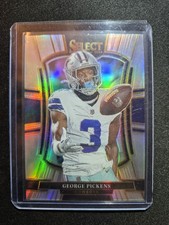 2025 Panini Select - Premier Level George Pickens #197 Silver Prizm