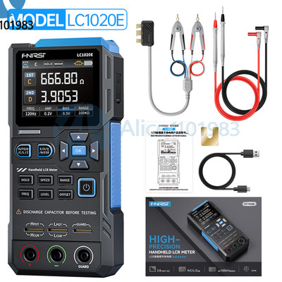 FNIRSI LC1020E Bridge LCR Tester ESR Resistance Capacitance Inductance Meter