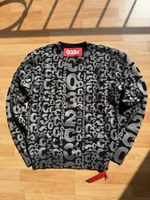 032c Allover Logo Knit Pullover Heat Reactive...