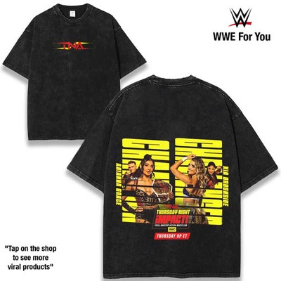 WWE Arianna Grace & Jacy Jayne NXT Impact Showdown Graphic Tee, Celebrate Rising