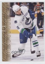 2009-10 Fleer Ultra Gold Medallion Steve Bernier #153 0a4