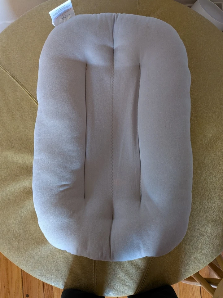 Tumbona orgánica Snuggle Me lavanda púrpura Foto 2 de 3