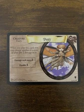 Harry Potter Doxy #6, Creature, Fairy, Game Card 36/80  2001