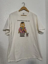 Vintage South Park 1998 Men's T-Shirt Sz XL Super  Big Gay Al Comedy Central