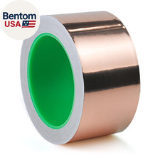 Copper Foil Tape with Conductive Adhesive for Guitar and EMI Shielding, Crafts,