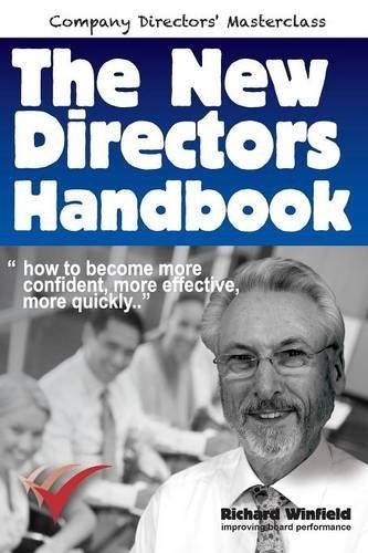 The New Directors Handbook: How to become more confident,... - Richard Winfield