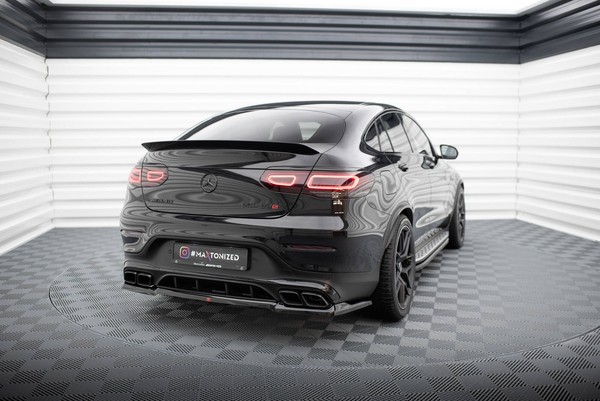 Maxton Design Diffusor Heckansatz Passend FüR Mercedes-Amg GLC 63 Coupe C253 FL-image