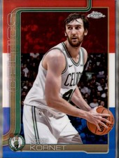 2025-26 Topps Chrome #37 Luke Kornet Red White and Blue Refractor