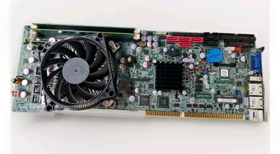 TARJETA DE CPU (1155) INDUSTRIAL IEI WSB-H610-R11 REV 1.1 + Intel core i5-240... - Imagen 2 de 4