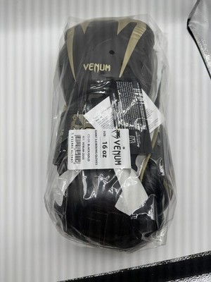 Venum Giant 3.0 Boxing Gloves 16oz Nappa Genuine Leather - Black/Gold