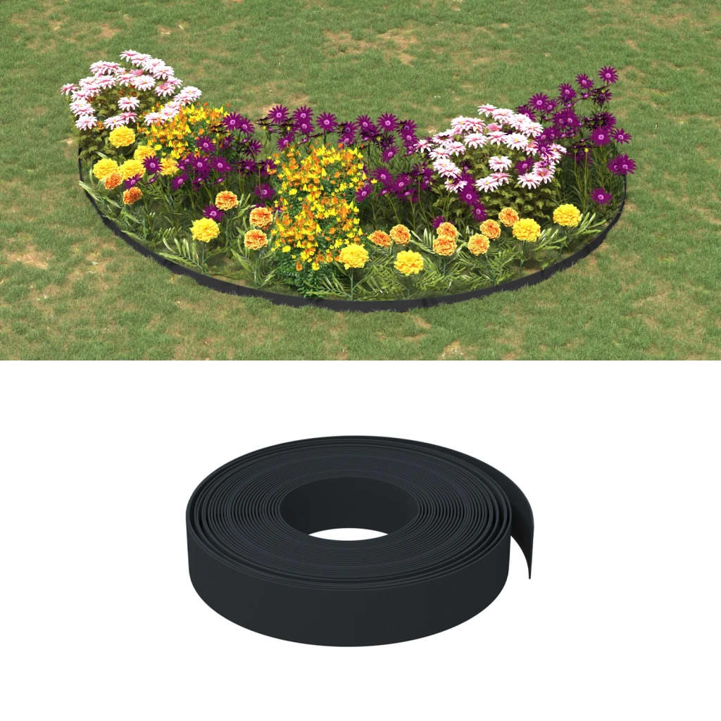 Offerta 2x10m Bordature Giardino Nere 10cm | Risparmio e Qualità