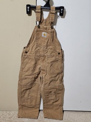 Carhartt Double Knee Bib Overalls Youth Junior Kids - Size 6 Regular