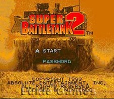 Super Battletank 2 - SNES Super Nintendo Game