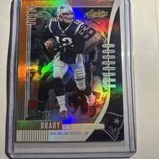2019 Panini Absolute - Tom Brady Spectrum Orange /75 