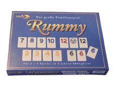 Noris RUMMY Das große Familienspiel Legespiel NEU in Folie