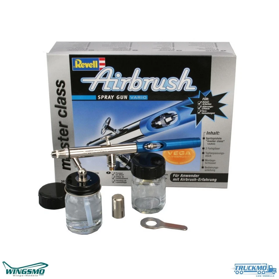 Revell Airbrush Spritzpistole Master Class Vario 39107