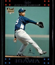 2007 Topps Kei Igawa #4 Factory Set Variation Rookie Card RC. rookie card picture