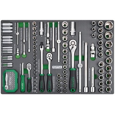  TOPTUL INSERT WITH TOOLS FOR TROLLEY GEDC611 NEU DE STOCK