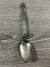 Antique Vintage R. Wallace & Sons Sterling Souvenir Silver Spoon