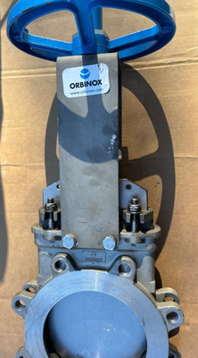 Orbinox 20-3434-R-060-SS Manual Stainless Lugged  Knife Gate Valve 6  epdm seats