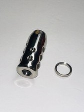 Stainless Steel Muzzle Brake 5/8X24 TPI For .308 300BLK 7.62 6.5Creedmoor