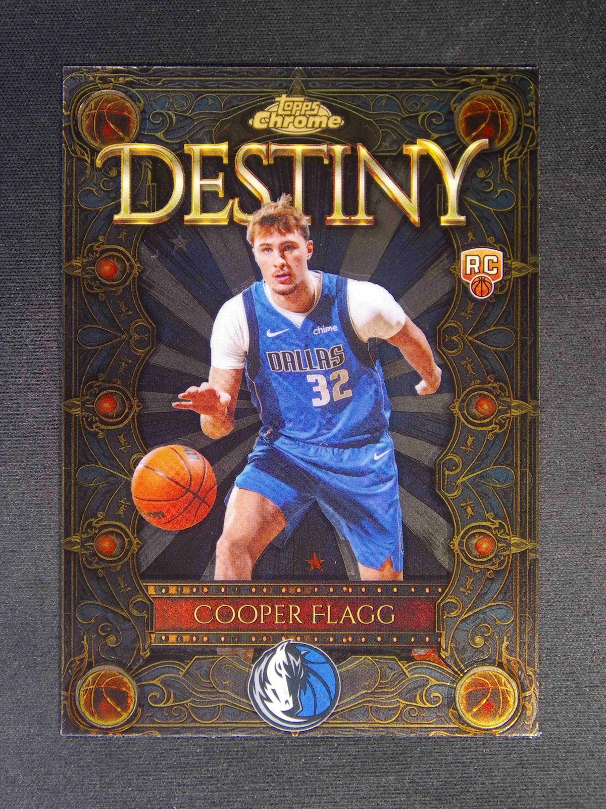 2025-26 Topps Chrome Cooper Flagg #1 RC Rookie Destiny