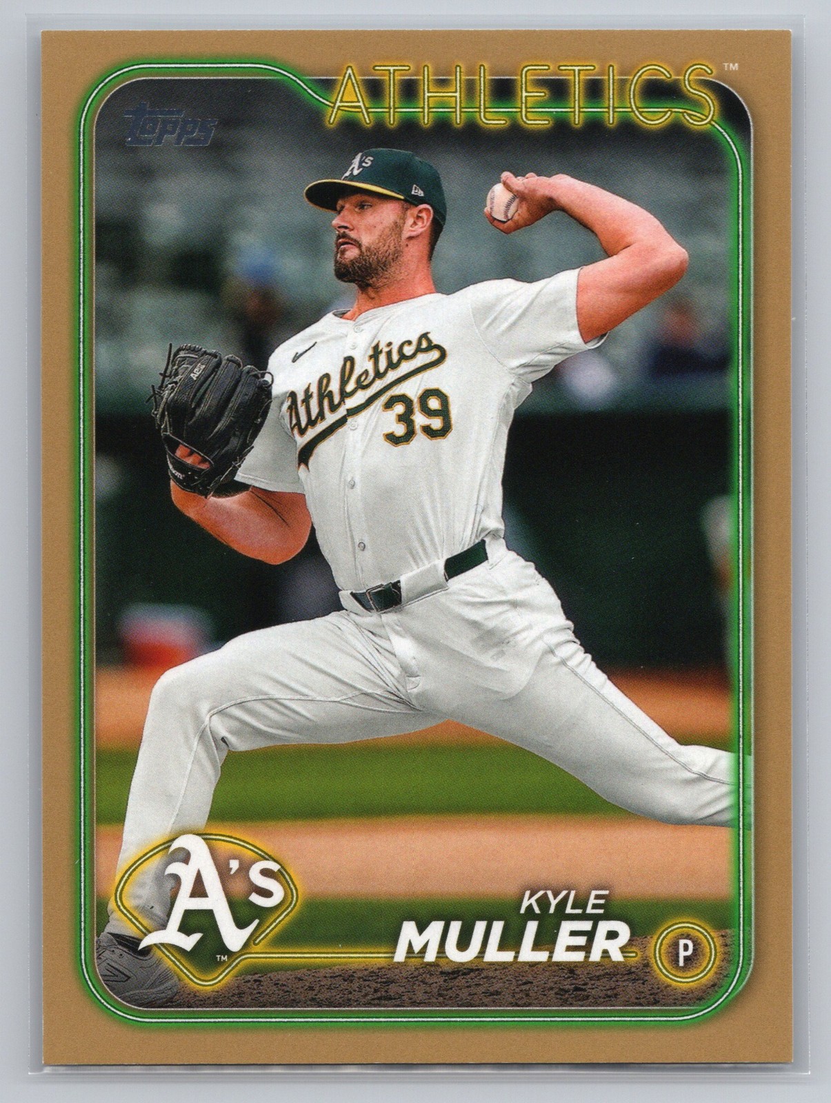 2024 Topps Update #US80 Kyle Muller Gold #/2024