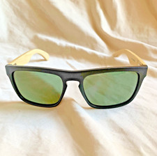 UNISEX Bamboo Wood Polarized Sunglasses Wooden Temple Glasses Pre-owned