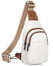 Sling Bag for Women, Crossbody Bags Purse for Women Trendy Vegan Leather Ches...