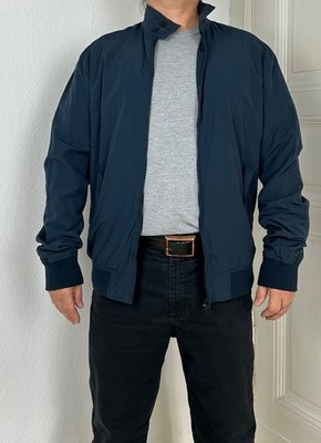 Jacke Herren Harrington Stil Large 50 blau Esprit L XL