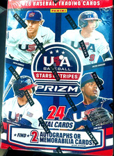 2026 Panini USA Baseball Stars & Stripes Prizm Trading Cards *Blaster Box*