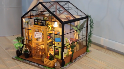 Kit Maison De Poupée Billy Handmade 8374 - Forest House / Flower House