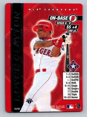 #ad #ad 2000 MLB Showdown 1st Edition #432 Royce Clayton $2.25