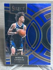 2023-24 Panini Select Basketball Dereck Lively II Rookie Premier Blue