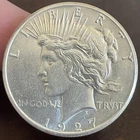1927 P Peace Silver Dollar ~ BRILLIANT UNCIRCULATED ~ MS BU ~ 90% Silver $1