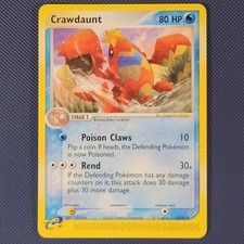 Crawdaunt 13/97 - EX Dragon - Rare Non Holo Pokemon Card - NM
