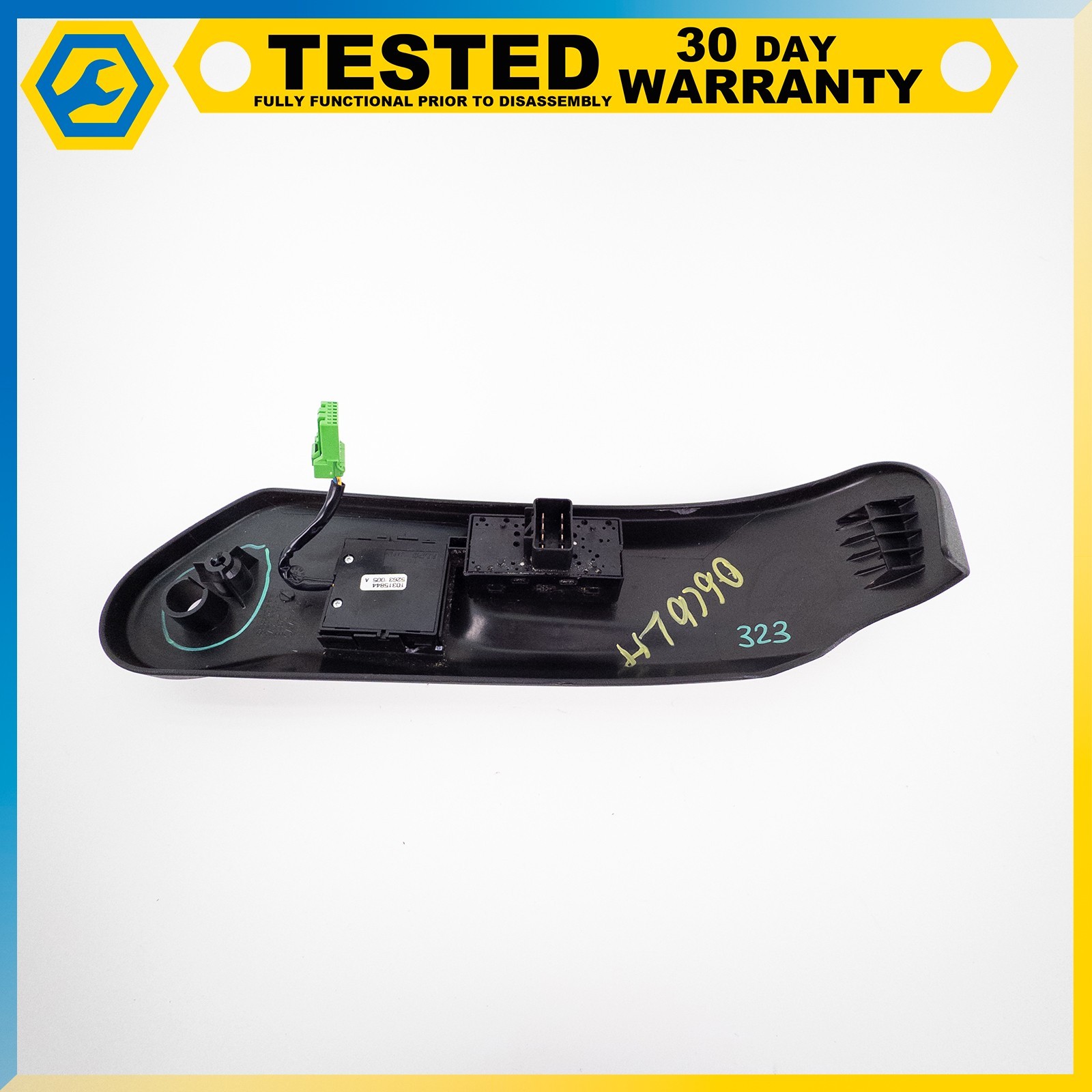 05-13 CHEVROLET CORVETTE C6 FRONT LEFT SEAT CUSHION PANEL SWITCH ASSEMBLY OEM